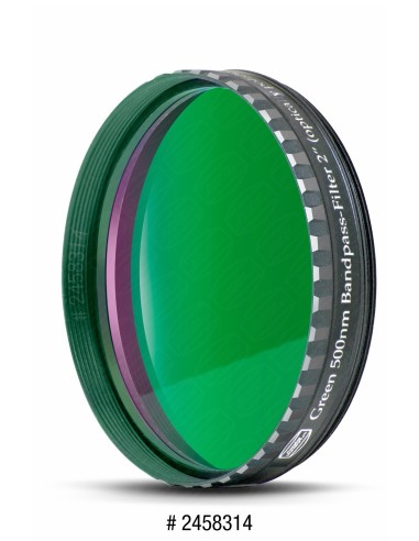BP2458314 -- Baader Filtro Verde visuale da 2" (50.8mm). 500nm