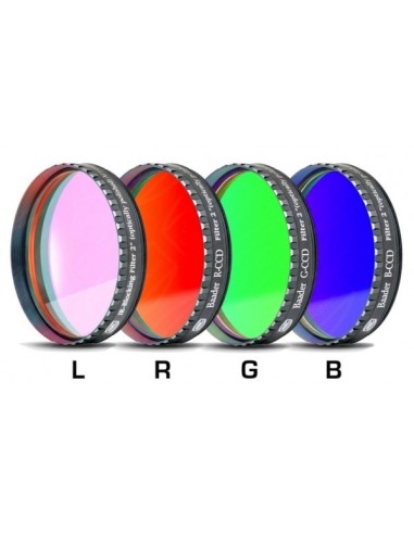 BP2458477 -- Baader Set di filtri LRGB parafocali da 2" (50.8mm, spessore vetro 2mm)