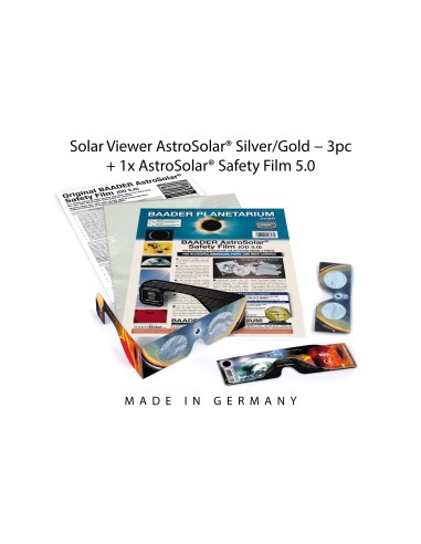 BP2459298 -- Baader Set Solar Viewer AstroSolar® con 3 Solar Viewers