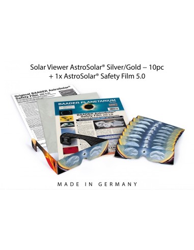 BP2459299 -- Baader Set Solar Viewer AstroSolar® con 10 Solar Viewers