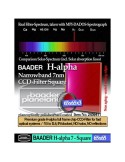 Baader H-alpha 7nm CCD Narrowband-Filtro 65x65 3mm Quadrato