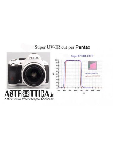 Astrottica Modifica Reflex Pentax APS-C Super UV-IR cut