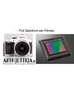 Astrottica Modifica Reflex Pentax Full Frame Full Spectrum solo rimozione