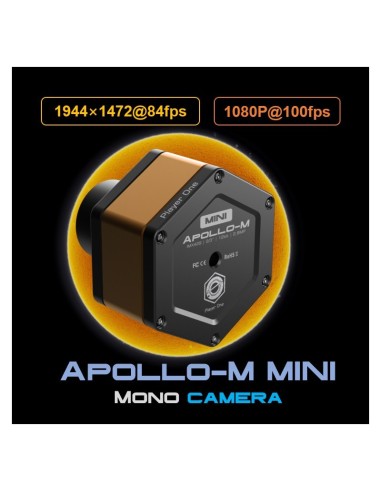 Camera solare Player One Astronomy Apollo-M MINI USB3.0 monocromatica (IMX429)