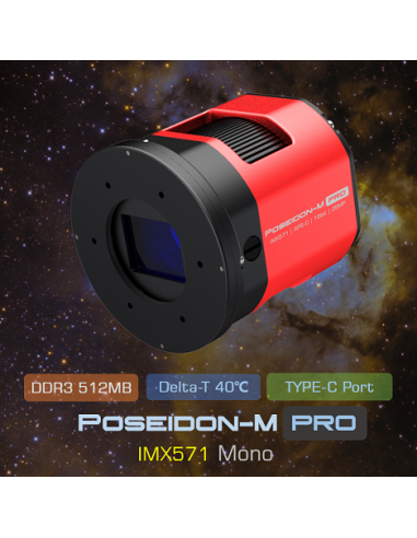 Camera raffreddata Player One Astronomy Poseidon-M Pro (IMX571)