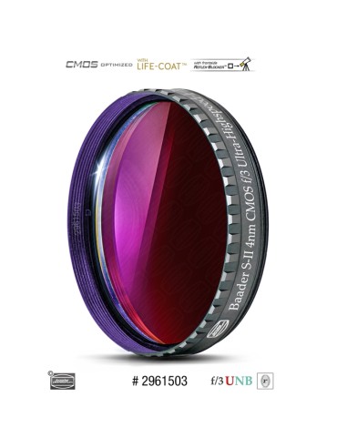 BAADER FILTRO S-II 2″ F/3 ULTRA-HIGHSPEED (4NM) – CMOS OPTIMIZED