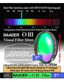 BP2458396 -- Baader Filtro OIII visuale da 2" (50.8mm) con banda di 10nm